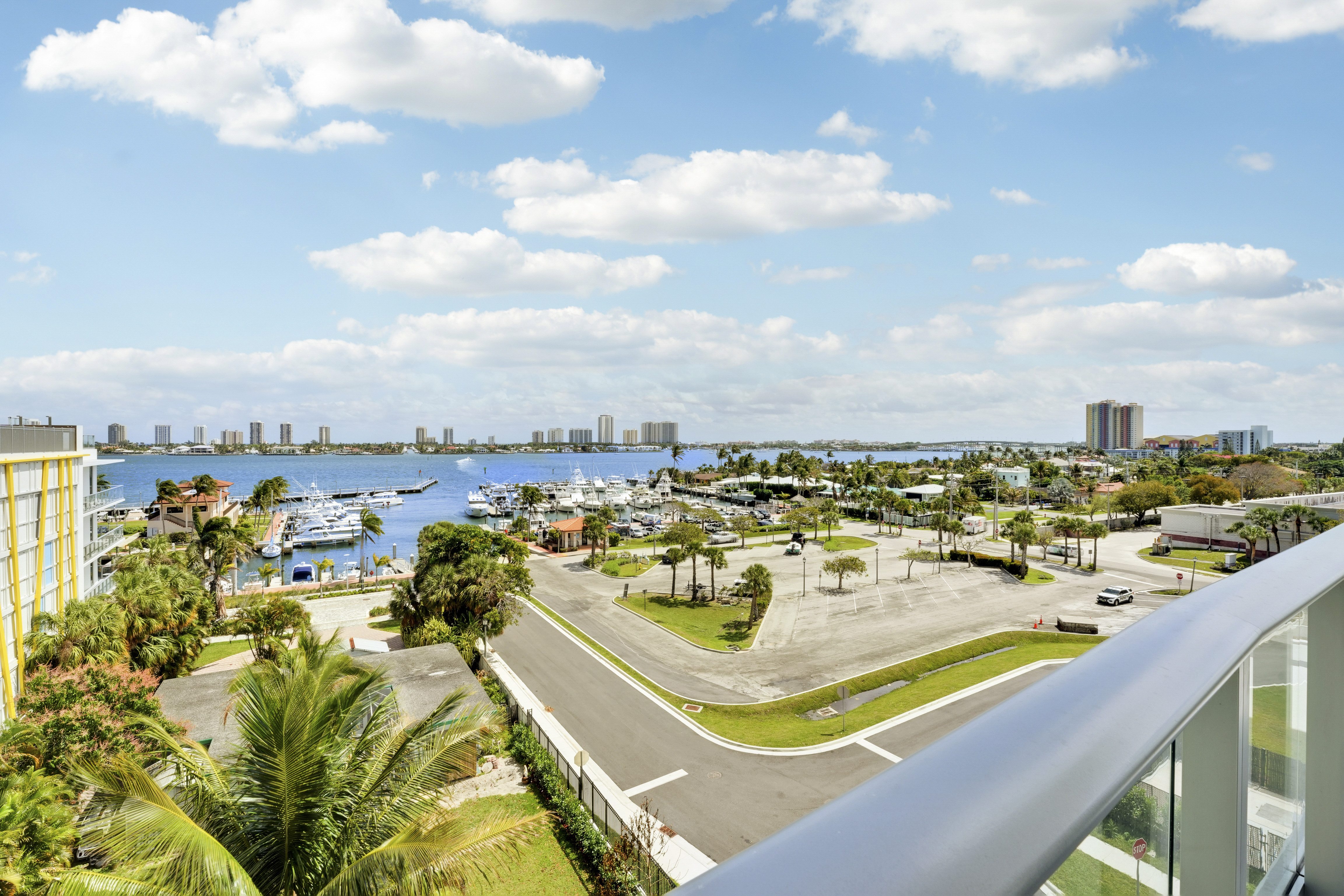 Marina and Intracoastal view from Residence 612